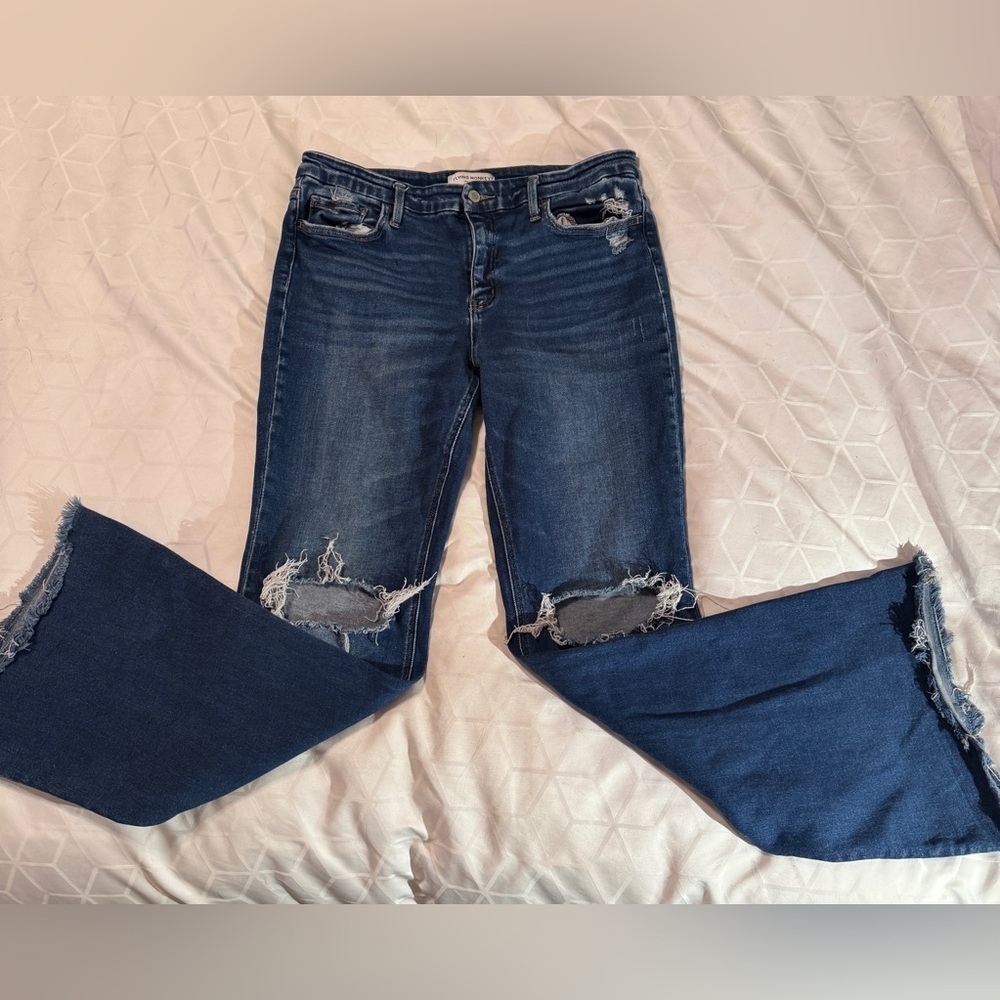 Flying Monkey Dark Denim Flare Jean size 32